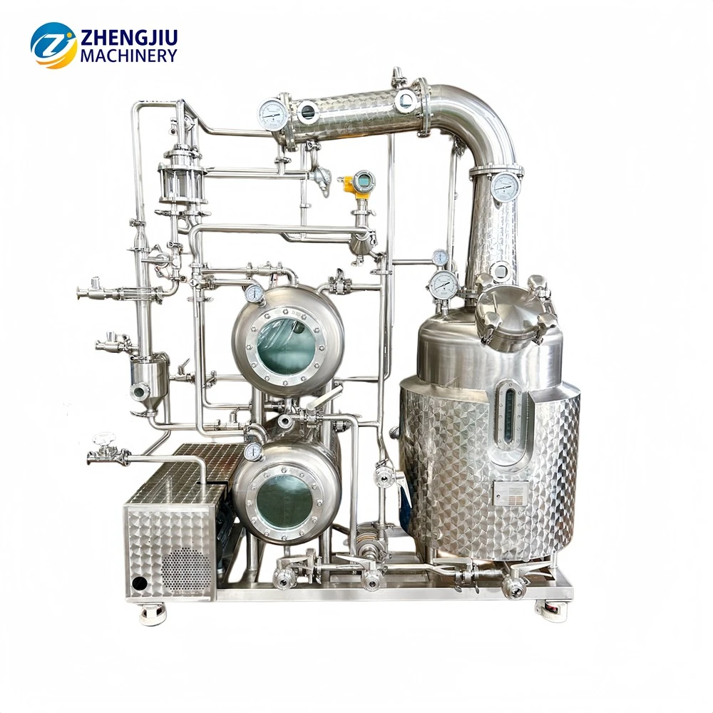 ZJ-Gina Still Machinery trưng bày thiết bị chưng cất chân không 100L tại KIBE...